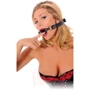 Кляп Fetish Fantasy Open Mouth Gag, черный, 4см