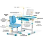 Комплект меблів Evo-kids (стіл + стілець + полиця + лампа) BD-23 BL