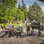 Пеллетный гриль Broil King Regal 500: Конструкция Закрытый
