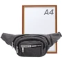 Мужская поясная сумка Valiria Fashion серая (4DETBP3257-9): Пол Мужской
