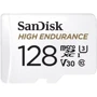 Карта пам'яті SanDisk 128GB microSDXC Class 10 UHS-I U3 V30 High Endurance + adapter (SDSQQNR-128G-GN6IA)