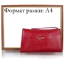 Женская косметичка Desisan красная (SHI2-131-1Laz): Тип ручки Короткая ручка