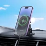 Держатель Borofone Car Holder BH216 Wireless Charger 15W Black фото 6