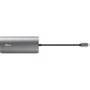 Адаптер Trust Adapter Dalyx USB-C to 2xUSB3.0+USB-C+HDMI+RJ45+SD+microSD (23775): Додаткові роз'єми SD+TF Card, Ethernet, HDMI, USB-C, USB 3.0