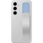 Чехол для телефонов Samsung Standing Grip Case Gray (EF-GS721CJEGWW) for Samsung S721 Galaxy S24 FE: Материал поликарбонат / силикон