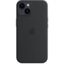 Чохол для iPhone Apple for iPhone 14 Silicone Case with MagSafe Midnight (MPRU3) : Матеріали Силикон