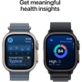 Apple Watch Ultra 3 GPS + Cellular 49mm Black Titanium Case with Black Ocean Band (MF0J4)