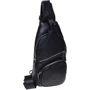 Чоловіча сумка-слінг Borsa Leather чорна (K15026-black): Тип ручки Плечовий ремінь, Без ручки