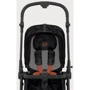 Прогулочная коляска Cybex Melio Real Black с бампером (522002631): Количество блоков 1