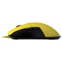 Мышь HATOR Pulsar 2 Yellow (HTM-512): Эргономика симметричная для левшей