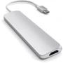 Адаптер Satechi Adapter USB-C to HDMI+USB-C+2xUSB3.0 Silver (ST-CMAS): Інтерфейс підключення USB-C