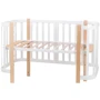 Ліжко Babyroom Місяць 120x60 набір 80x60 білий/натуральний (680871)
