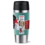 Термокухоль Tefal Travel Mug Classic Twist 360 мл Нержавіюча сталь Зелений (N2024310): Матеріал корпусу Силикон, Нержавеющая сталь