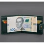 Портмоне-зажим BlankNote 13.1 зеленый (BN-PM-13-1-malachite): Формат кошелька Вертикальный