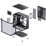 Корпус Jonsbo TK-2 Black: Форм-фактор материнской платы ATX/MicroATX/Mini-ITX