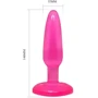 Анальная пробка на присоске Butt plug, BI-017001 Pink