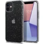 Чохол для iPhone Spigen Liquid Crystal Glitter Crystal Quartz (ACS01741) for iPhone 12 mini: Колір сріблястий
