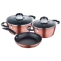 Набір посуду Bergner Copper+ 5 предметів (BG-6235-CP)