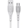 Кабель T-PHOX USB Cable to microUSB 1m White (T-M836)