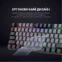 Клавиатура GamePro MK100B Blue Switch LED USB Black (MK100B): Тип клавиш механический