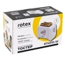 Тостер Rotex RTM110-W: Матеріал корпусу пластик