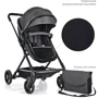 Коляска-трансформер Bambi M 3895-11 Серая: Количество блоков 1