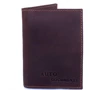 Мужская обложка для документов DNK Leather темно-коричневая (DNK-Auto-H-col-F)