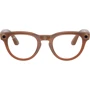 Смарт-очки Ray-Ban Meta Headliner Shiny Caramel - Transitions Clear/Sapphire size M (RW4009 6706MF 50-23)
