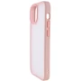 Чехол для iPhone Mobile Case TPU+PC Metal Buttons Pink for iPhone 14 Plus: Материалы поликарбонат и полиуретан