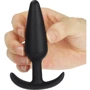 Анальна пробка LoveToy Lure Me Butt Plug Slim S Black
