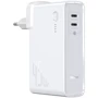 Зарядное устройство Baseus Wall Charger Power Station GaN 2xUSB-C 45W + Power Bank 1000mAh White (PPNLD-F02)