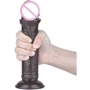 Фаллоимитатор LoveToy Sliding-Skin Dual Layer Dong 8" Black