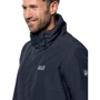Куртка Jack Wolfskin Arland 3IN1 1110711-1010 52 черная демисезонная с капюшоном фото 8
