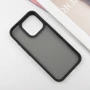 Чехол для iPhone Mobile Case TPU+PC Metal Buttons Black for iPhone 16 Pro: Тип аксессуара чехол