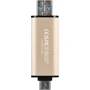 USB-флешка Transcend 256GB JetFlash 930 USB 3.2/Type-C Gold/Black (TS256GJF930C): Максимальна швидкість читання, МБ / с 420
