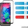 ACCLAB Tempered Glass Full Glue Black for Oppo A3x фото 5