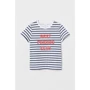 Футболка H&M 412-7679800 86-92 см белая