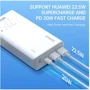 Внешний аккумулятор Romoss Power Bank 30000mAh Sense8F White (PHP30-711-1133H): Особенности Индикатор заряда, быстрая зарядка