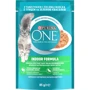 Влажный корм Purina ONE Indoor для котов тунец, зеленая фасоль 24х85 г (12455701)