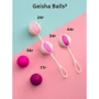 Шарики для тренировки интимных мышц Gvibe Geisha Balls 3 Pink