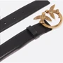 Женский ремень PINKO LOVE BERRY H3 BELT VITELLO SET размер M чёрный (100125A0F1Z99Q): Пол Женский