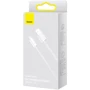 Кабель Baseus USB Cable to Lightning Dynamic 2.4A 2m White (CALD000502) фото 7
