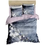Комплект постільної білизни LightHouse Ranforce+3D Spring Blossom євро синій (362OZ_2,0)