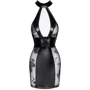 Платье Noir Handmade F238 Short tulle dress with powerwetlook inserts Вlack, XXL
