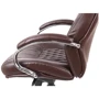 Крісло АКЛАС Луїзіана MB (GB-242CC) шкіра LC-K Коричневе (00086891): Матеріал оббивки Натуральная кожа