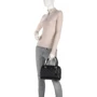 Женская сумка саквояж Guess Cessily Box Satchel черная (HWEV7679050-BLA): Материал Искусственная кожа