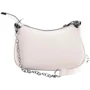 Жіноча сумка хобо Valiria Fashion біла (5DETAA9200-white): Тип ручки Со съемным ремнем, Плечевой ремень, На цепочке, Без ручки