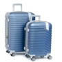 Комплект чемоданов Подиум 2 в 1 ABS-пластик синий (32512 blue)