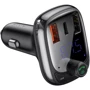FM-трансмиттер Baseus S-13 2USB + Type-C Black фото 5