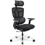 Кресло Mealux S4 Air Black (арт. HF-S4 M/B): Тип для персонала